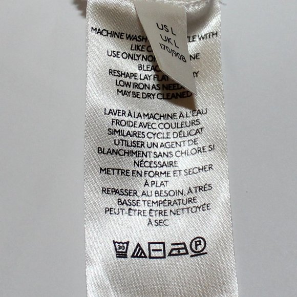 Anthropologie White Green Embroidered Drawstring Boho Shorts Cotton Large - Picture 6 of 7